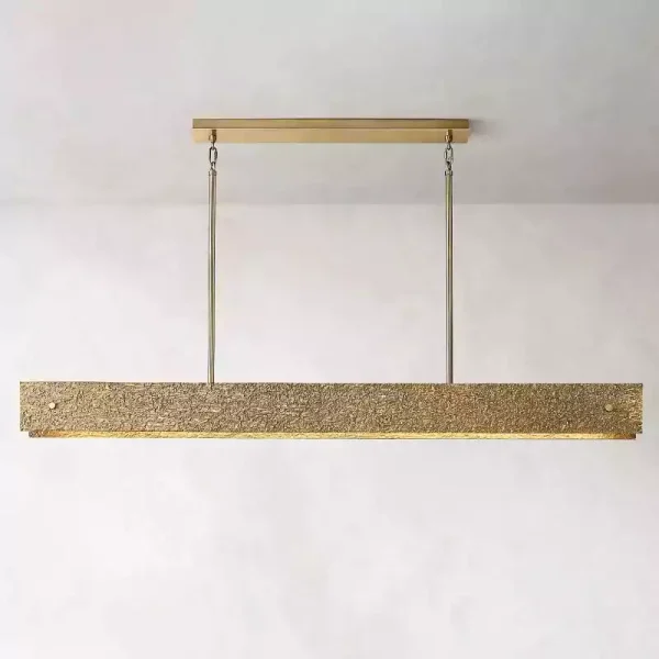 VOUVRAY LINEAR CHANDELIER 72 brass
