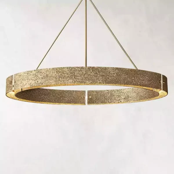 VOUVRAY ROUND CHANDELIER 60 brass