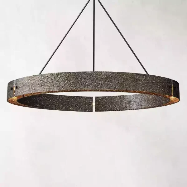 VOUVRAY ROUND CHANDELIER 60 bronze