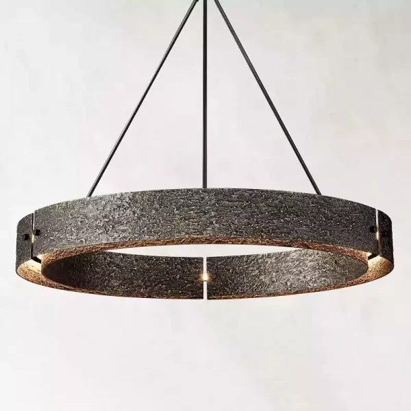 Vouvray Round Chandelier 48 bronze
